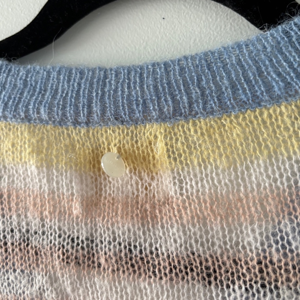 Numph Copenhagen Patchwork Lightweight Sweater - image 4